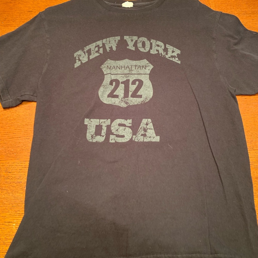 New York USA tee